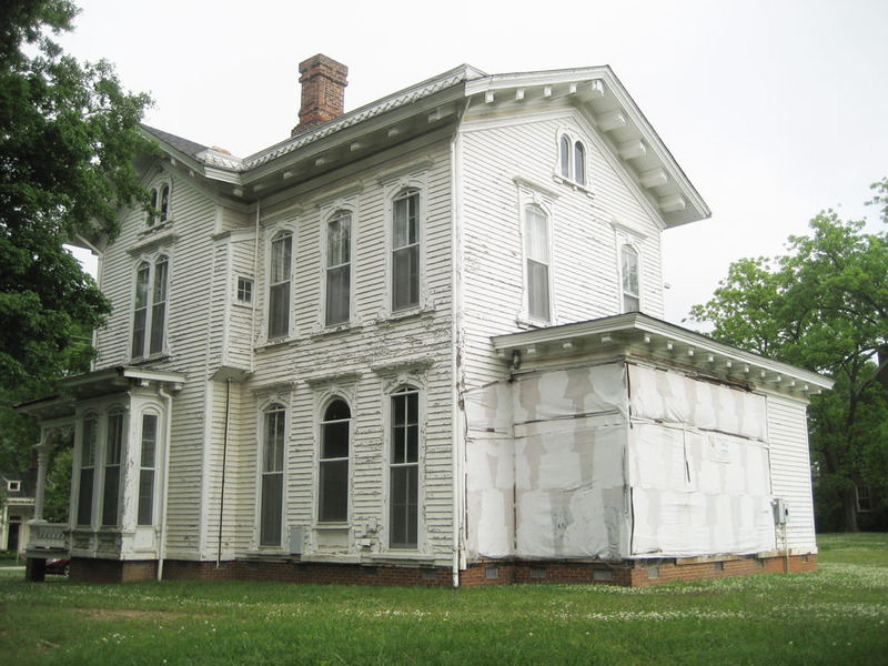 Merrimon-Wynne House, Before.